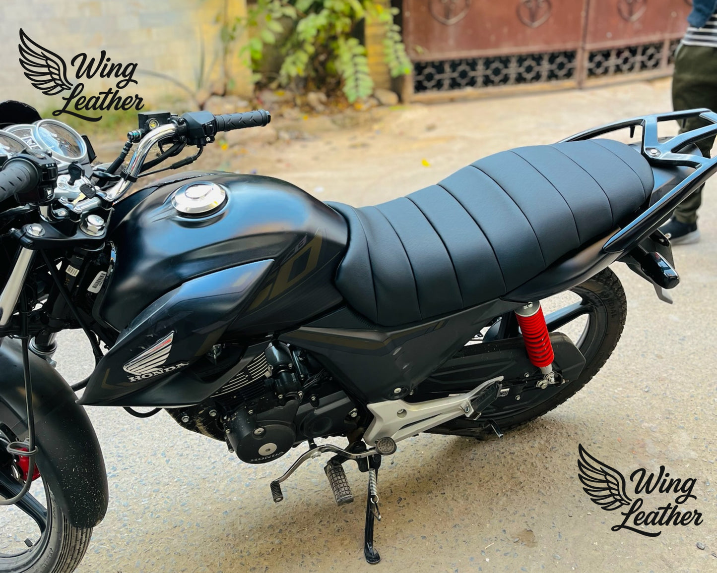Honda CB 150F Custom Made Leather Seat Cover
