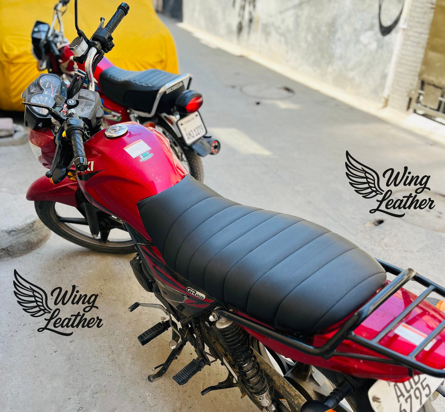 Suzuki GR150 Custom Made Leather Seat Cover