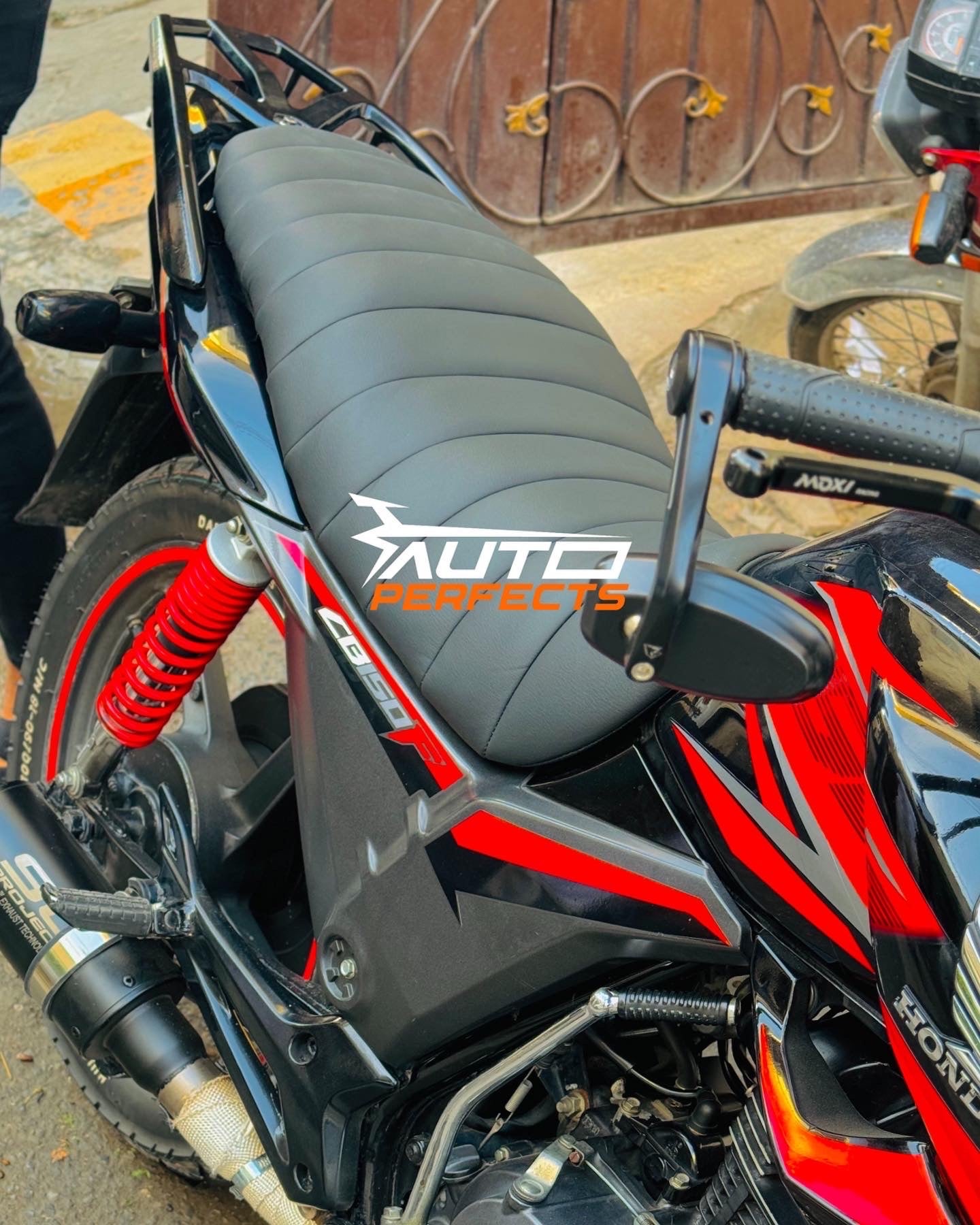 Honda CB 150F Custom Made Leather Seat Cover