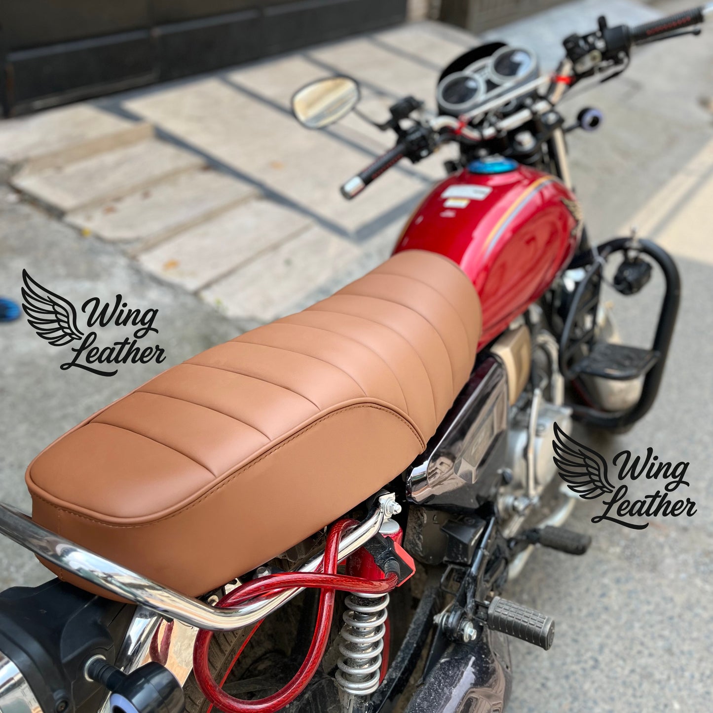 Honda CG150 Leather Seat Cover