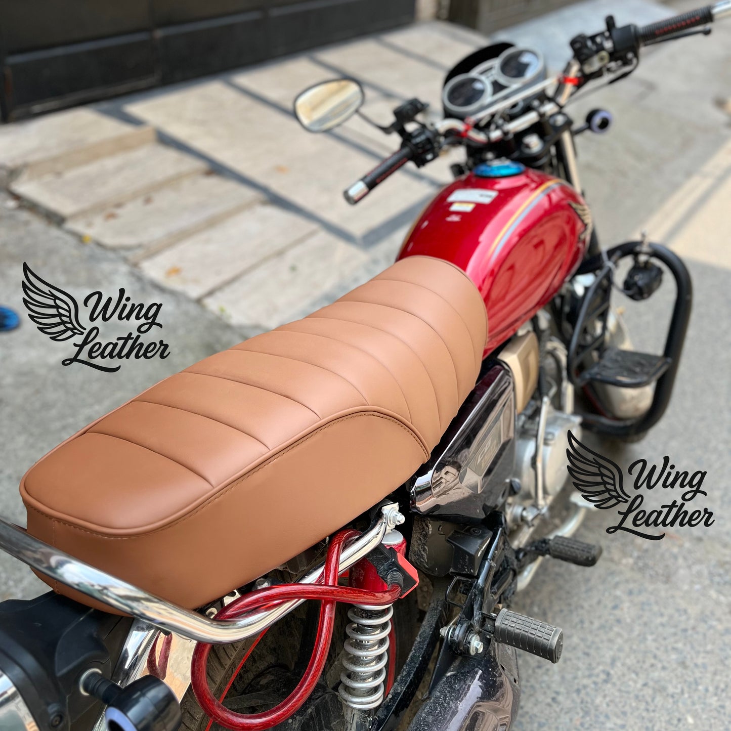 Honda CG150 Leather Seat Cover