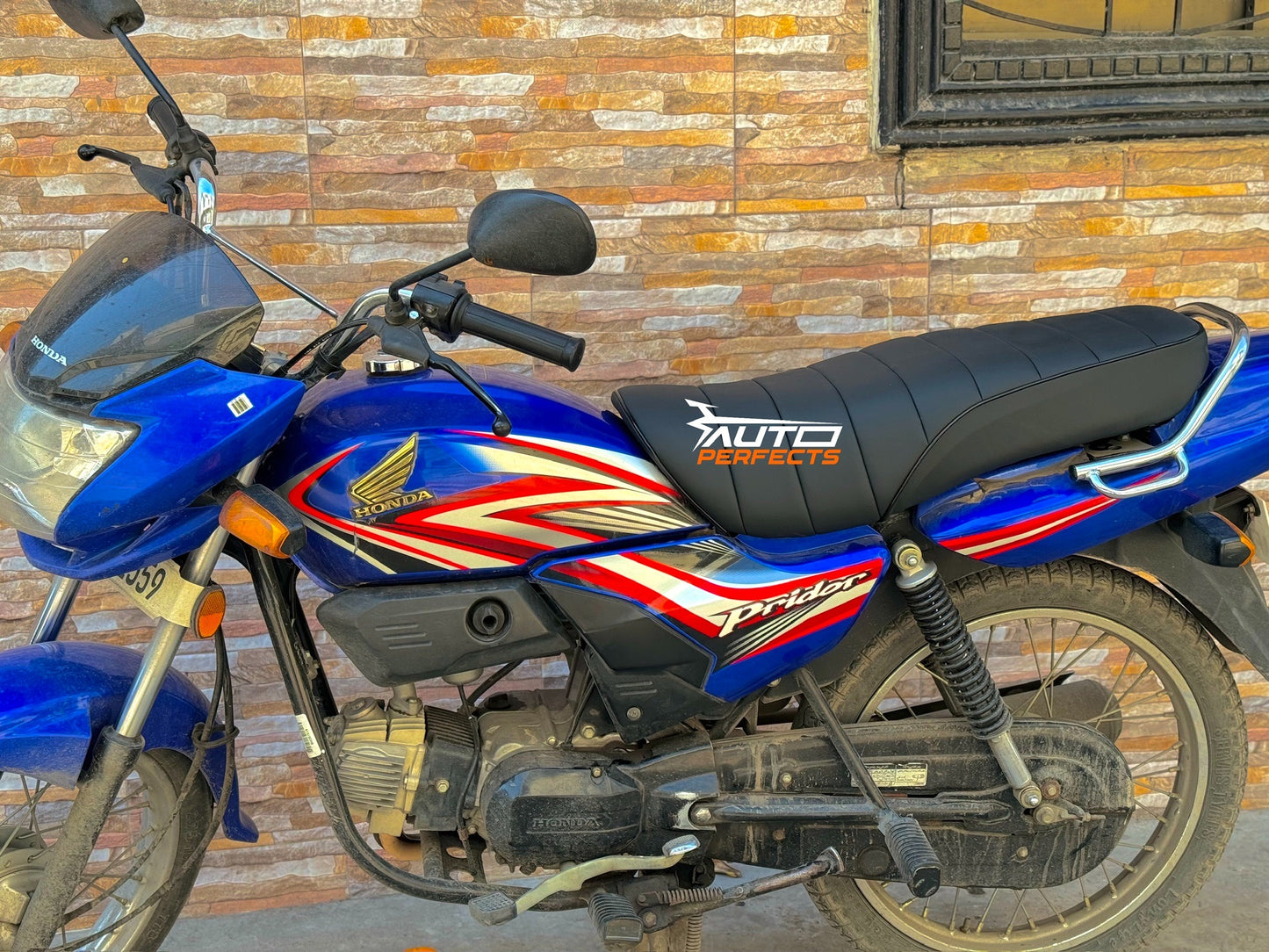 Honda Pridor Comfortable Seat Cover with 12mm Foam Padded Japanese Leather