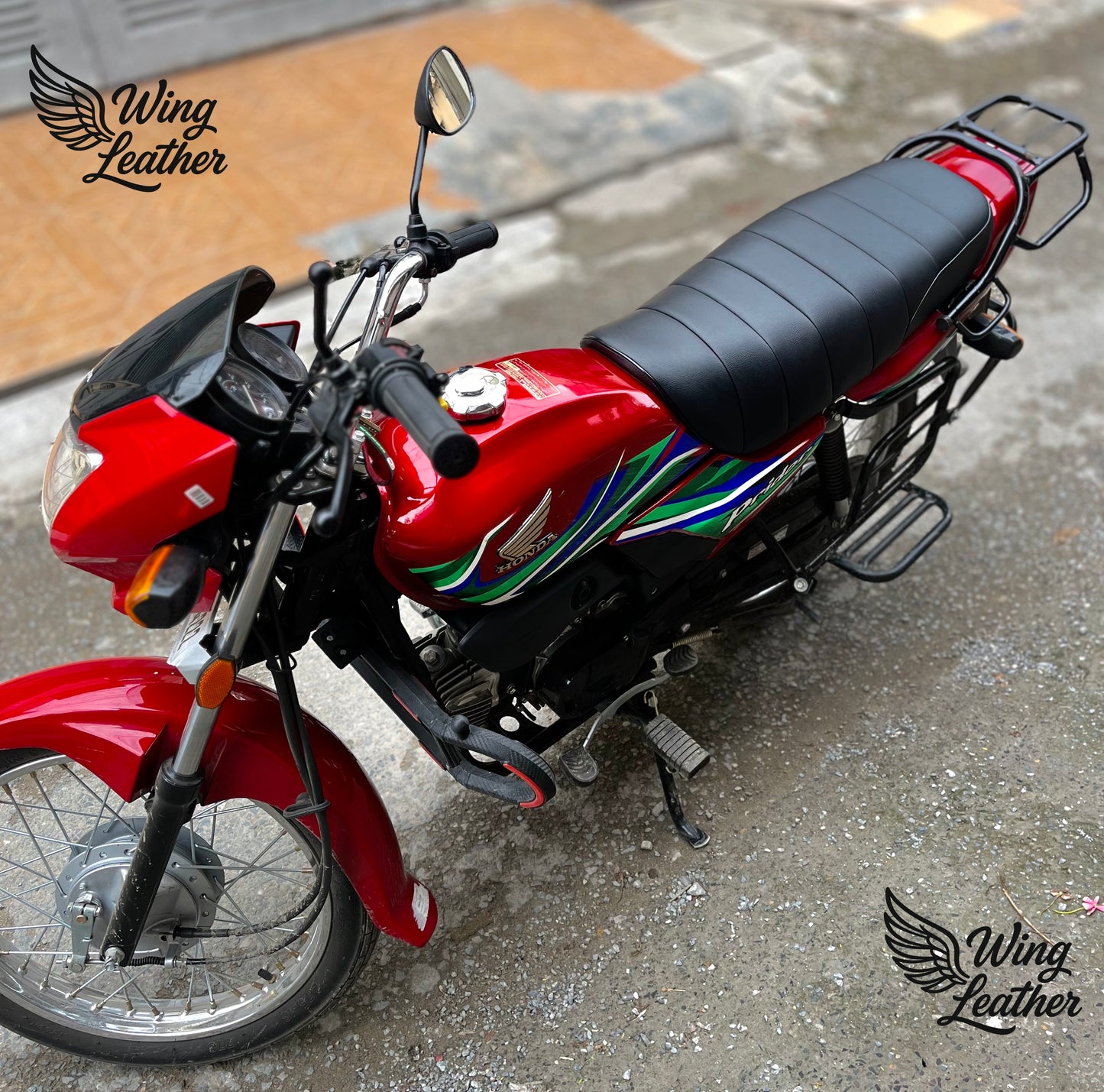 Honda Pridor Comfortable Seat Cover with 12mm Foam Padded Japanese Leather