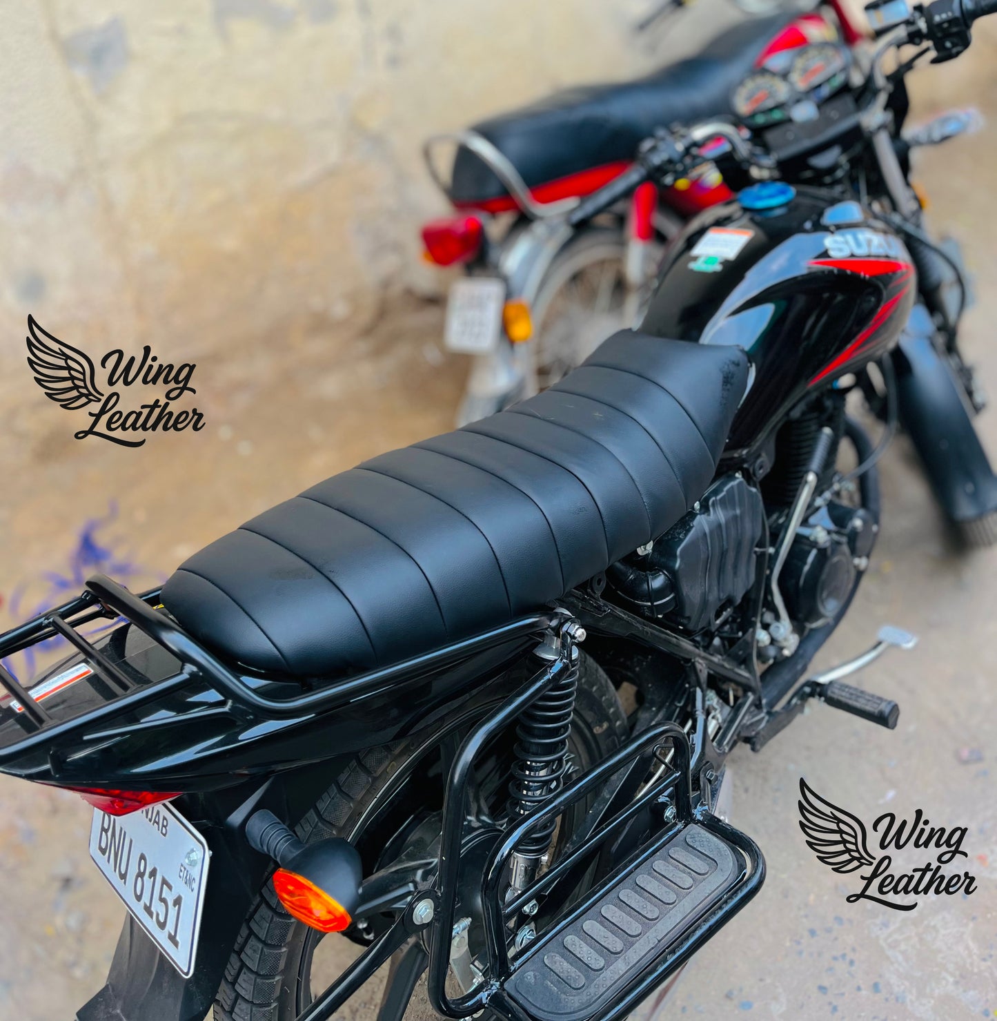 Suzuki GR150 Custom Made Leather Seat Cover