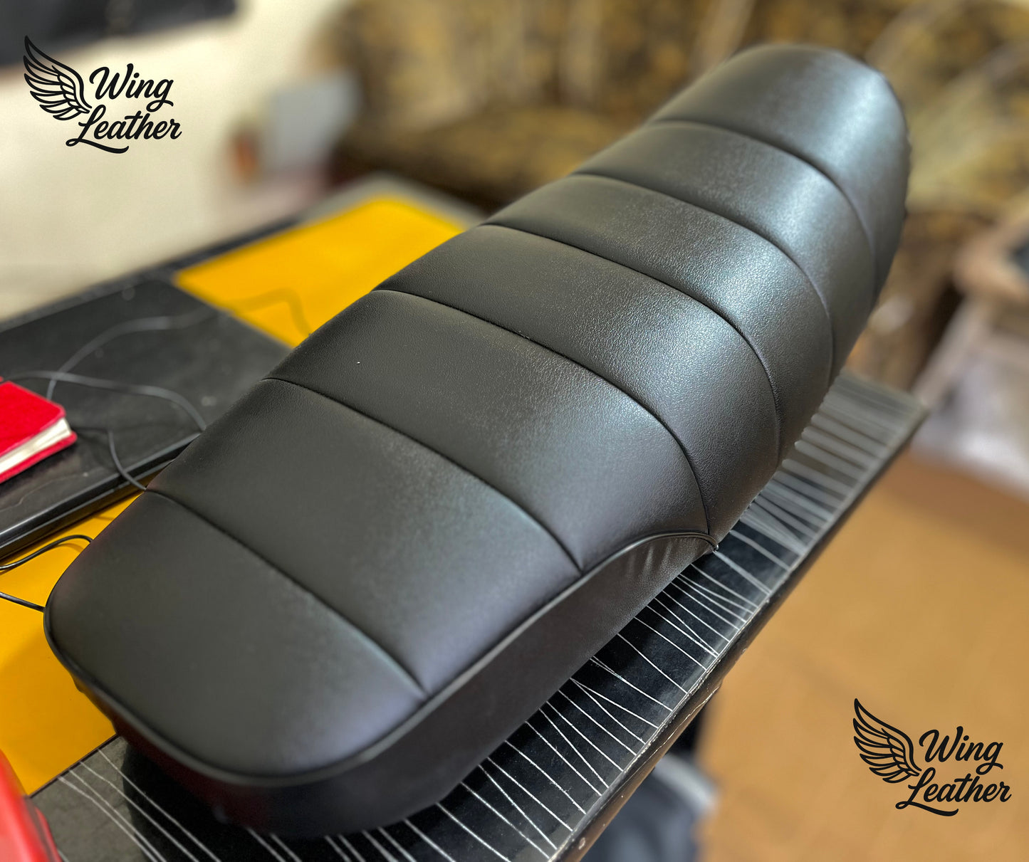 Honda CB125f Molty Foam Padded Leather Seat Cover