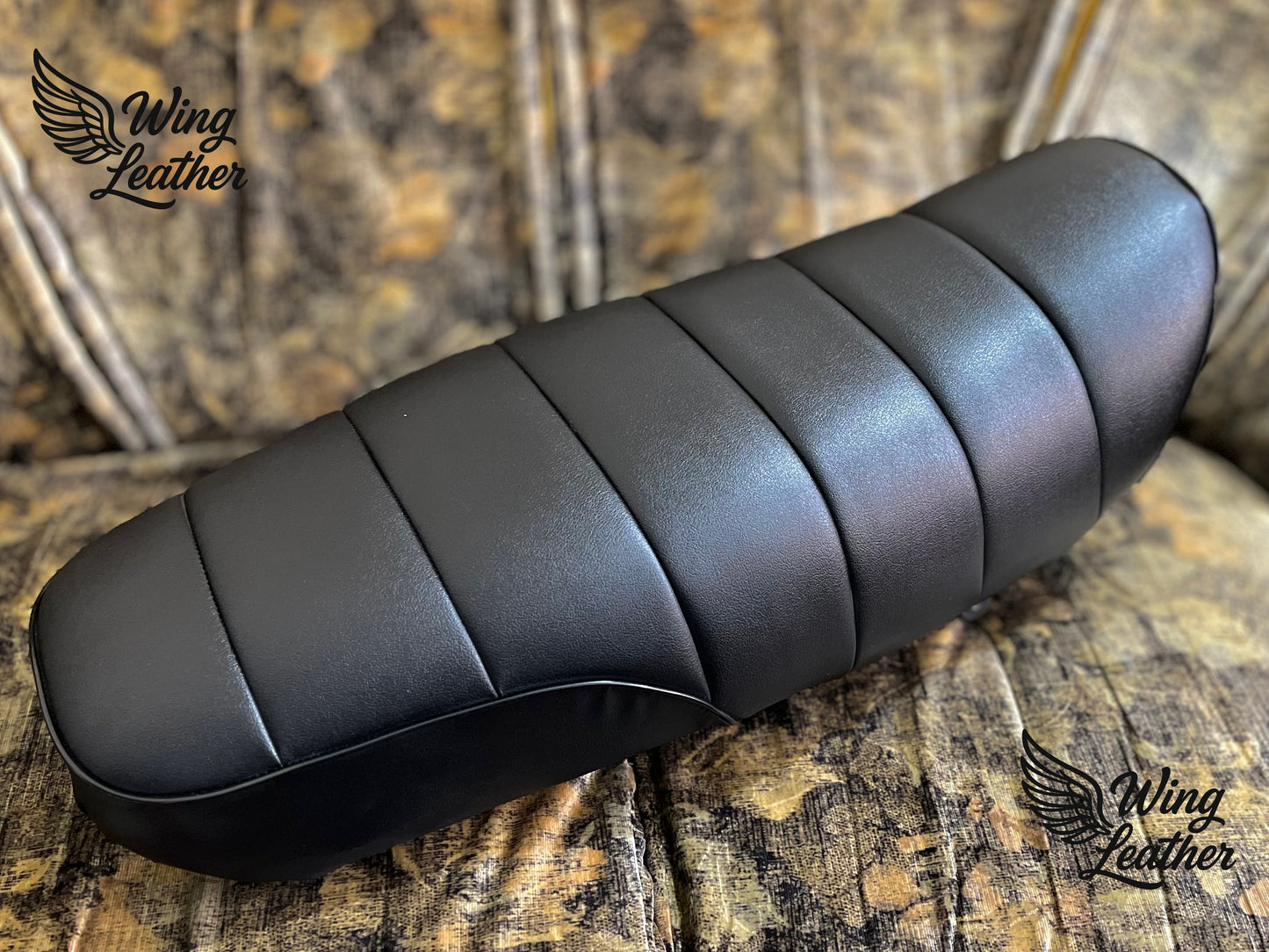 Honda CB125f Molty Foam Padded Leather Seat Cover