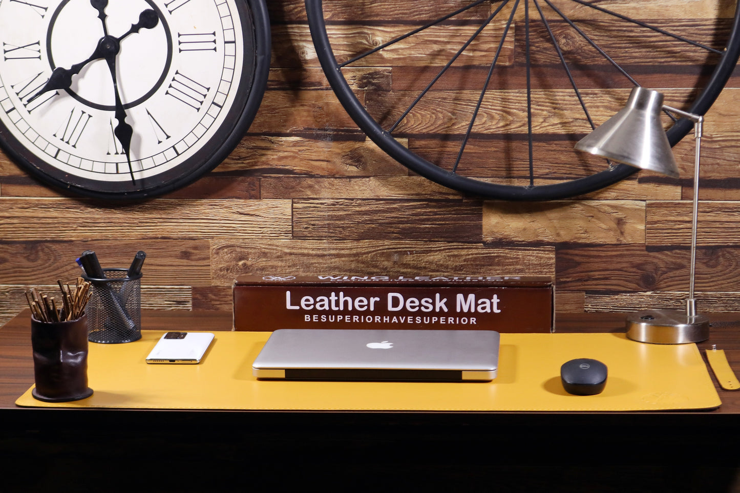 Leather Desk Pad PU Leather Sheet, Luxury Desk Sheet, Laptop Keyboard Mouse Pad, Office table Mat For Office / Home, Laptop Desk Matt Single Side