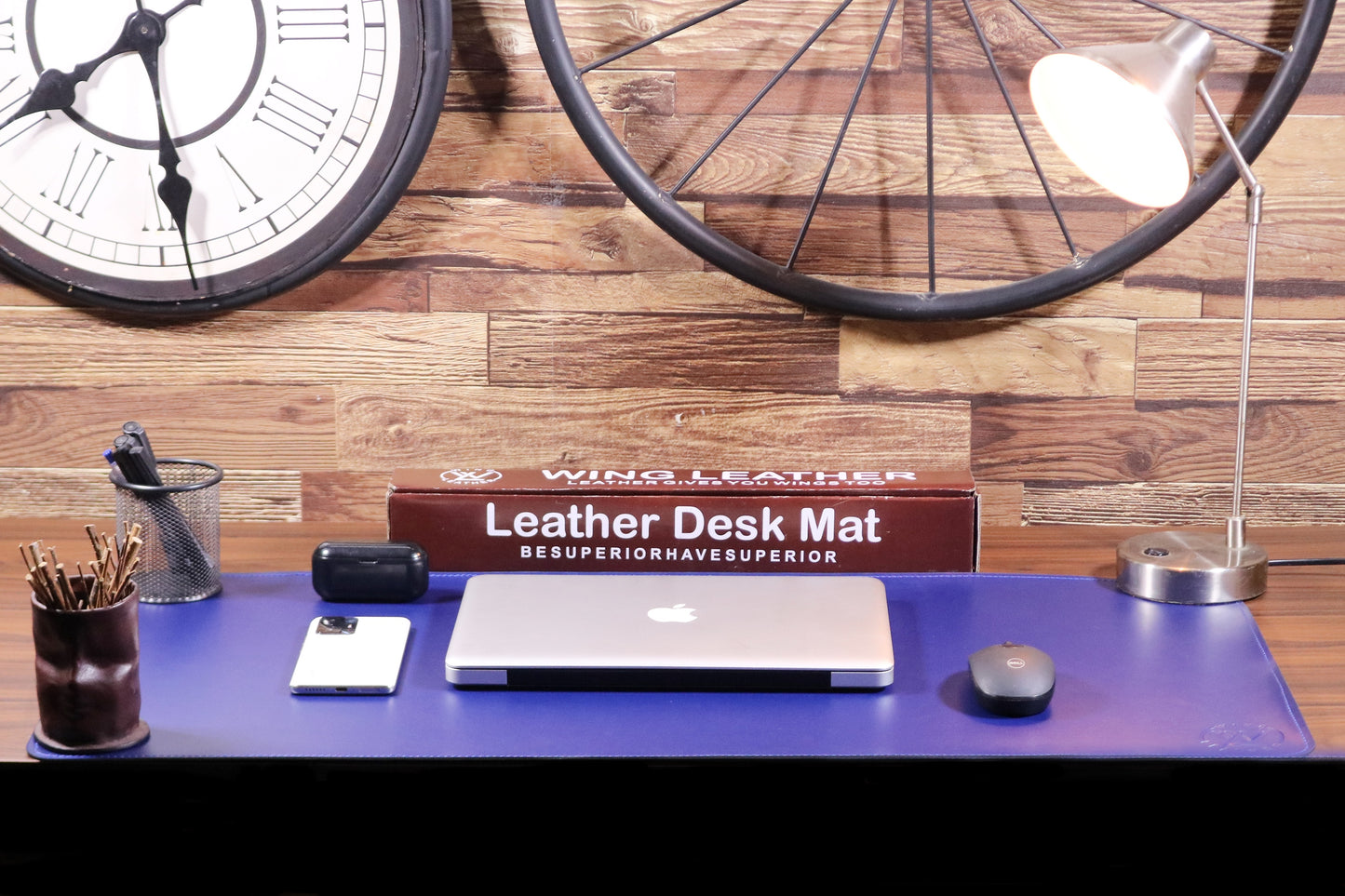 Leather Desk Pad PU Leather Sheet, Luxury Desk Sheet, Laptop Keyboard Mouse Pad, Office table Mat For Office / Home, Laptop Desk Matt Single Side