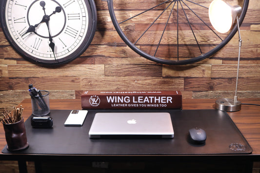 Leather Desk Pad PU Leather Sheet, Luxury Desk Sheet, Laptop Keyboard Mouse Pad, Office table Mat For Office / Home, Laptop Desk Matt Single Side