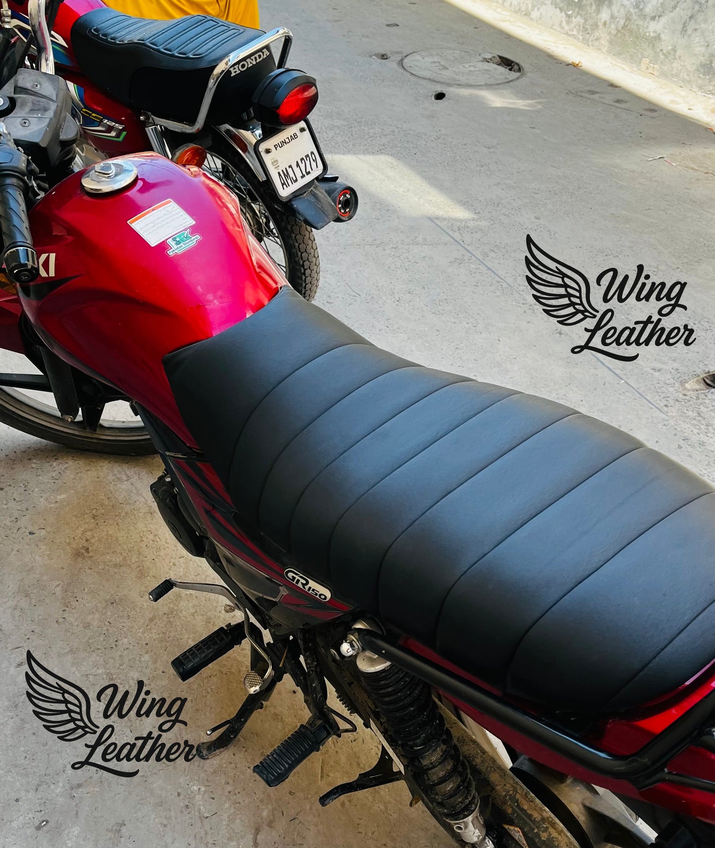 Suzuki GR150 Custom Made Leather Seat Cover