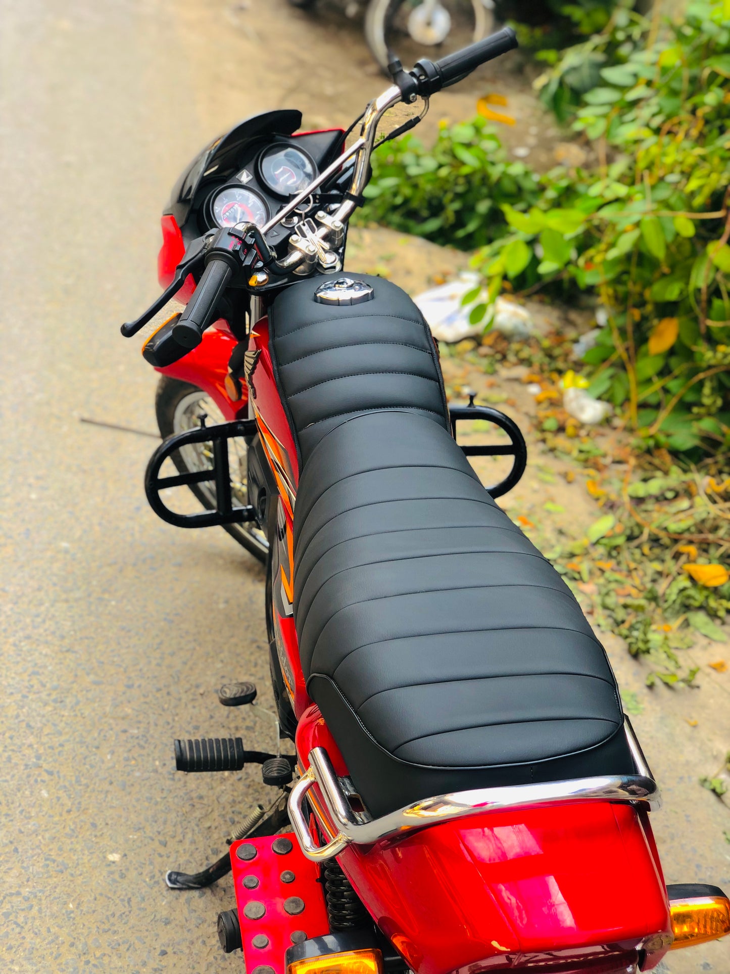 Honda Pridor Comfortable Seat Cover and Tank Cover Cushion