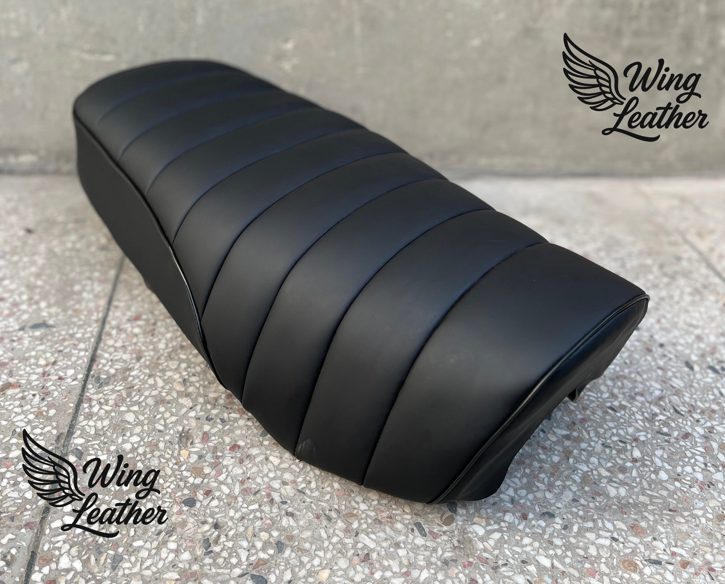 Suzuki Gs150 Molty Foam Padded Leather Seat Cover