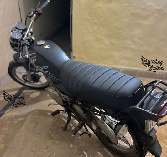 Suzuki Gs150 Molty Foam Padded Leather Seat Cover